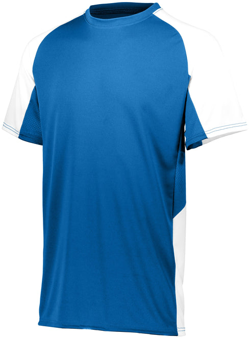 Augusta Sportswear Youth Cutter Jersey (1518), Color 'Royal/White'